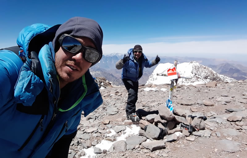 Expedition to Aconcagua hill in 18 days